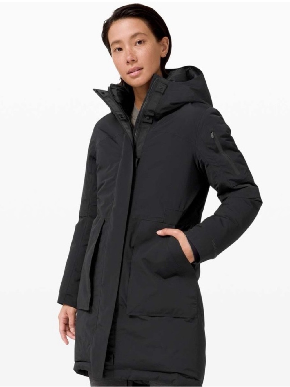 LULULEMON Snow Winter Warrior Parka! Like new worn once but is to tight! Size 6